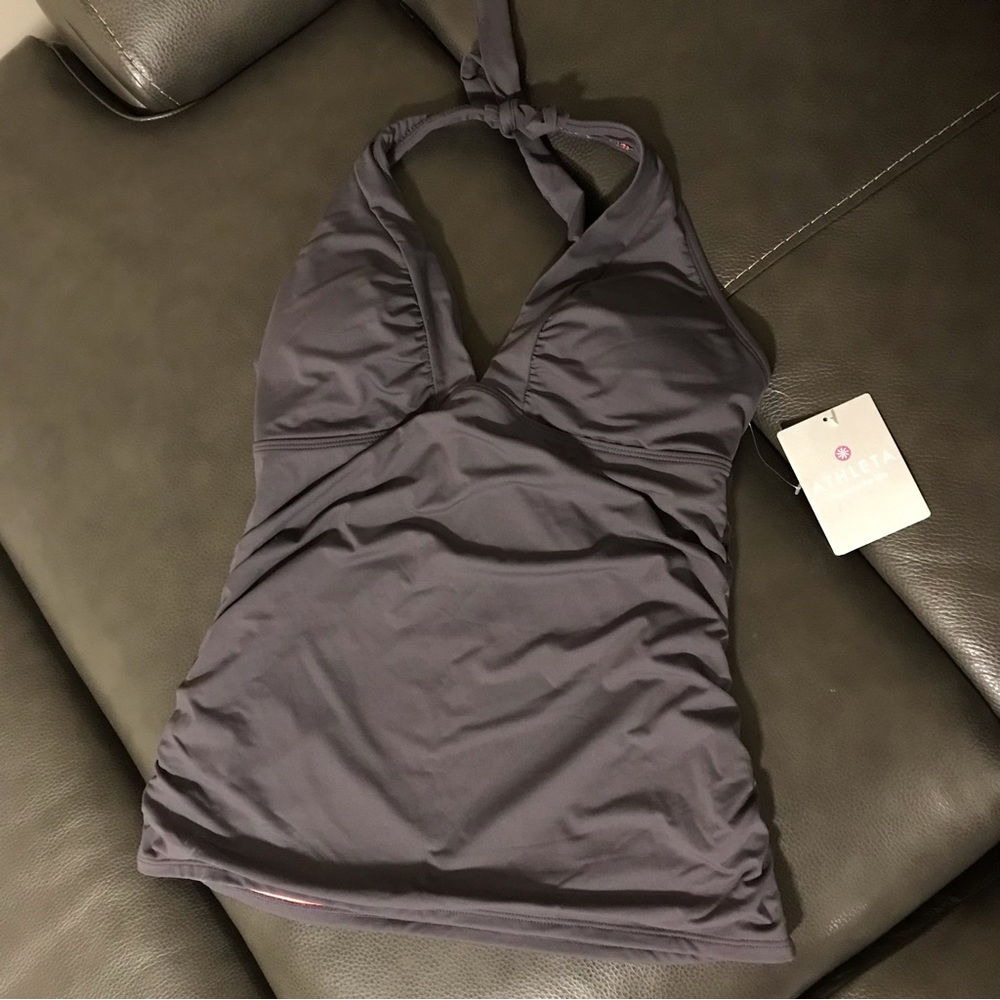 Athleta Shirrendipity Halter Tankini NWT